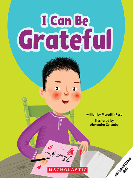 Title details for I Can Be Grateful by Meredith Rusu - Available